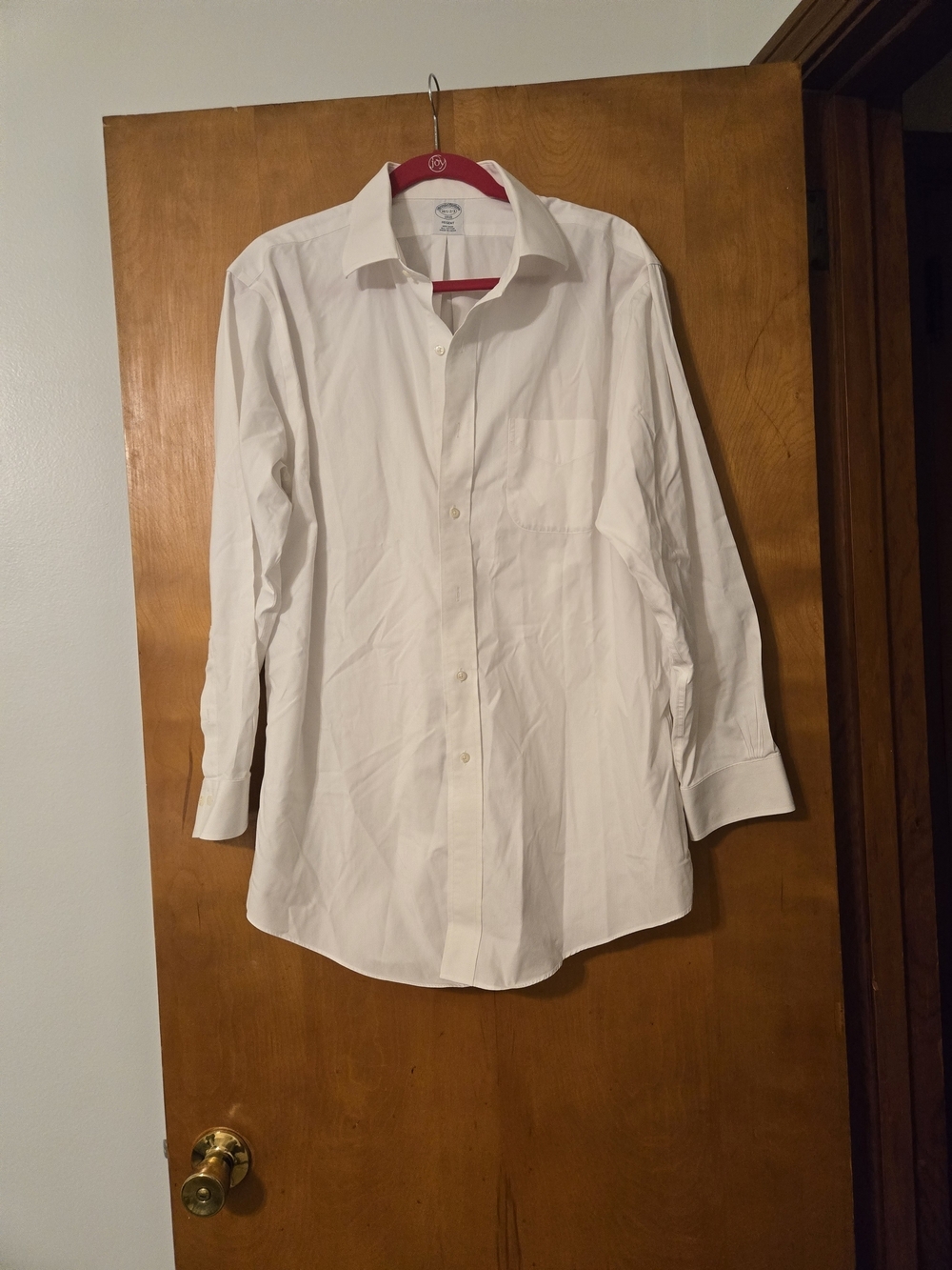 Brooks Brothers Regent Non-Iron Long Sleeve Shirt White Size 16.5 2/3